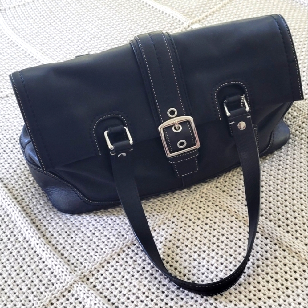 Coach Hamilton Buckle Flap Bag